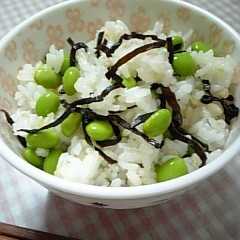 รูปของ 簡単♪美味しい ～ 枝豆ご飯 ② ～