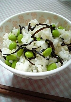 簡単♪美味しい ～ 枝豆ご飯 ② ～-レシピのメイン写真