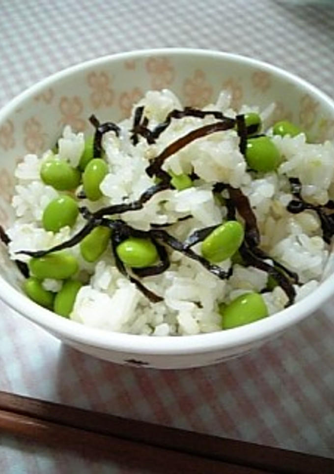 簡単♪美味しい ～ 枝豆ご飯 ② ～-レシピのメイン写真