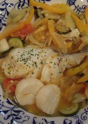野菜たっぷり☆鱈のアクアパッツァ-レシピのメイン写真