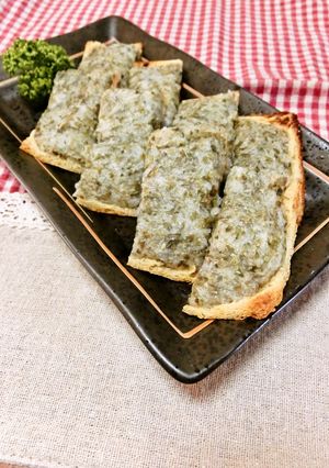 油揚げの山芋のせトースター焼き♪-レシピのメイン写真