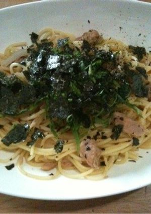 速攻で‼ツナと新たまの和風パスタ-レシピのメイン写真