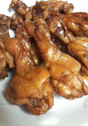 ポン酢で簡単♪手羽元煮込み-レシピのメイン写真