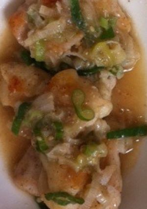 簡単♪鶏肉のねぎ塩ソースかけ-レシピのメイン写真
