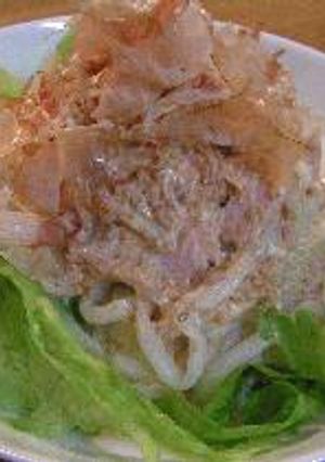 サラダうどん-レシピのメイン写真