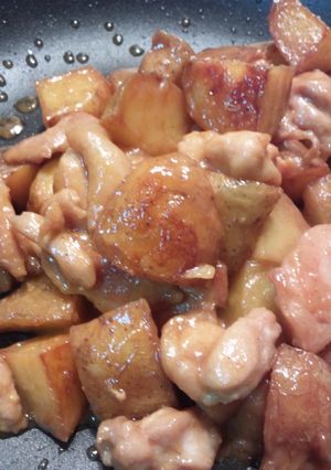 ★じゃがいもと鶏肉のこっくりお味噌煮-レシピのメイン写真