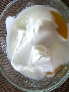 楽々♪ヨーグルトと生クリームのデザート☆-レシピのメイン写真