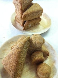 自然食*全粒粉スコーン-レシピのメイン写真