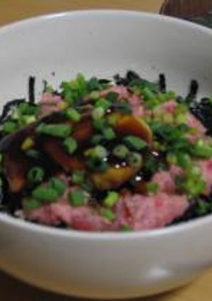 ネギトロ丼-レシピのメイン写真