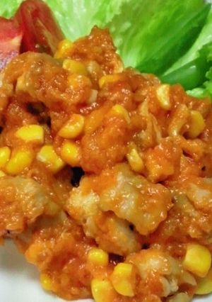 とろとろパン粉の粒コーンチキン-レシピのメイン写真