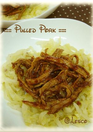 豚ヒレ肉でプルドポーク-レシピのメイン写真