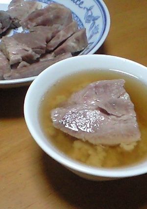 塩豚&スープ-レシピのメイン写真