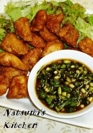 鶏ささみのから揚げ✿香味ソース添え-レシピのメイン写真