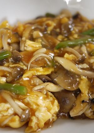 しめじとインゲンの卵炒め-レシピのメイン写真