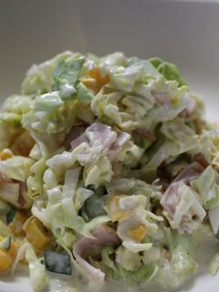 しゃきしゃきキャベツのコールスローサラダ-レシピのメイン写真