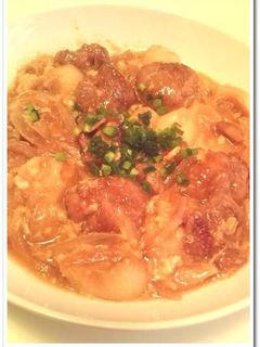 ふふ麩〜♪な豚肉ボールの卵とじ-レシピのメイン写真