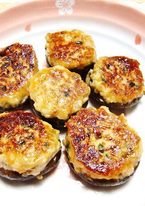 ✿しいたけの肉詰め～味噌チーズVer～✿-レシピのメイン写真