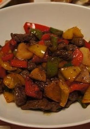 牛肉＆３色ピーマンのオイスターソース炒め-レシピのメイン写真
