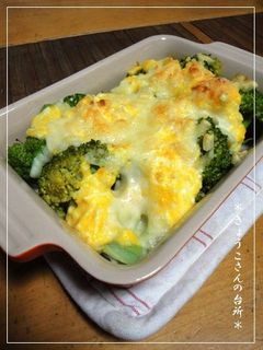 ブロッコリーのマヨたまチーズ焼き-レシピのメイン写真