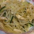 食べ応えありー♡もやしの中華風サラダ