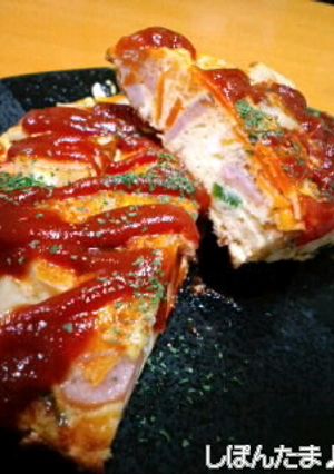 手抜きスペインオムレツ♪朝食やおやつにも-レシピのメイン写真