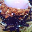 お手軽!ゴマ油の納豆パスタ