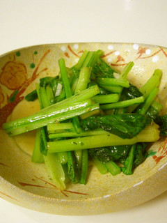 さっと!作ろう☆青菜炒め!-レシピのメイン写真