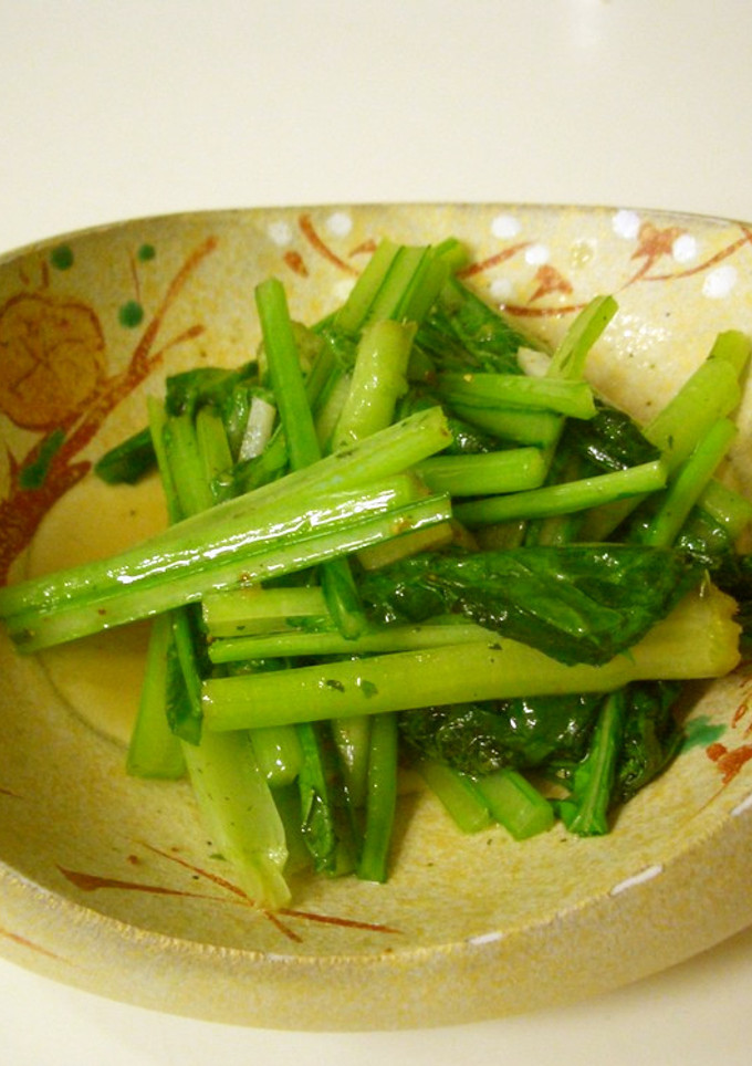 さっと！作ろう☆青菜炒め！-レシピのメイン写真