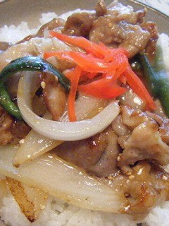 しっかり味の豚丼♪-レシピのメイン写真