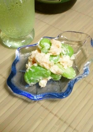 そら豆と明太クリームチーズの和え物-レシピのメイン写真