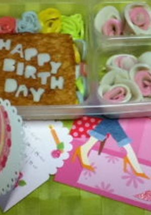 娘に作ったサプライズ誕生日弁当-レシピのメイン写真