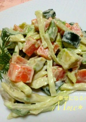 アボカドと野菜たちのサラダ＊-レシピのメイン写真