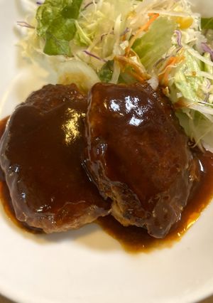 今夜はこれだ！プロのハンバーグソースおうちで簡単-レシピのメイン写真