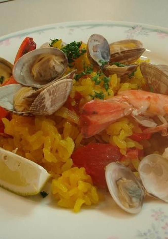 魚介のパエリア-レシピのメイン写真