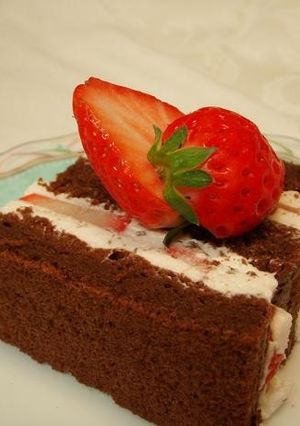 いちごのチョコショコラケーキ-レシピのメイン写真