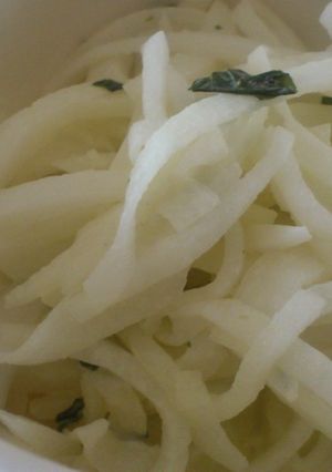 大根サラダ バジル&レモン風味-レシピのメイン写真