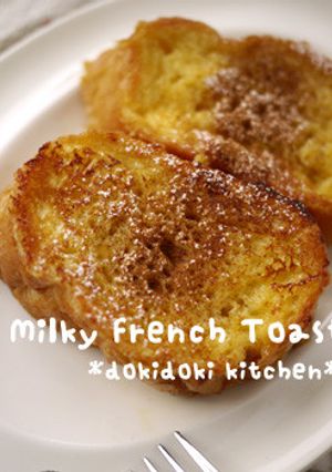 ミルキーフレンチトースト-レシピのメイン写真