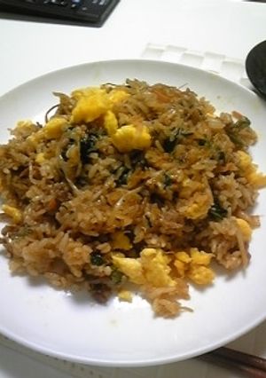 ビビンバ炒飯-レシピのメイン写真