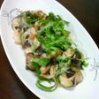 茄子とウインナーのチーズ炒め