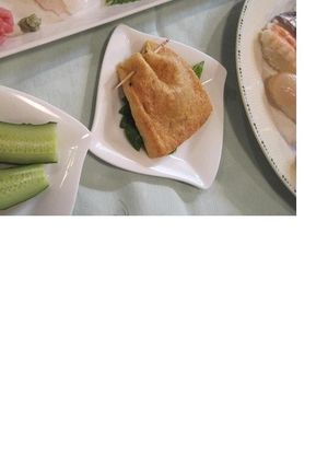 お酒のおつまみにもなるよ。おきつねやき-レシピのメイン写真
