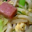 野菜たっぷりの塩焼きうどん