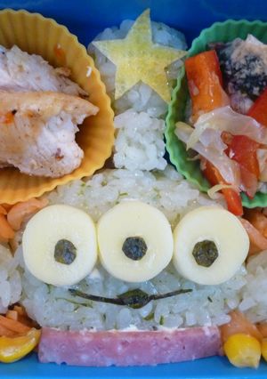 キャラ弁☆リトルグリーメン☆-レシピのメイン写真