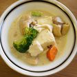 豆腐のたらこクリーム煮