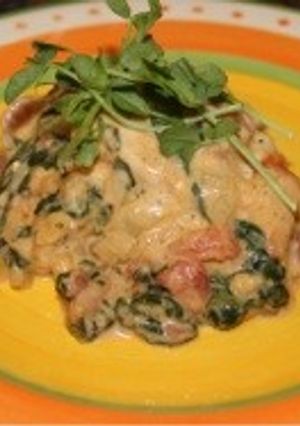鶏肉のクリームソース煮込み-レシピのメイン写真