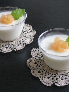 ヨーグルトゼリー-レシピのメイン写真