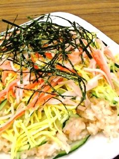 ひな祭りにも!簡単ちらし寿司-レシピのメイン写真