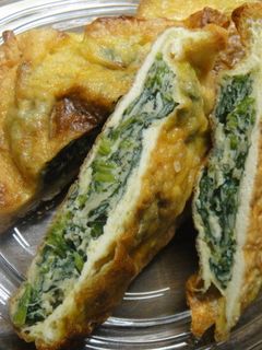 油揚げポパイのトースター焼き♪-レシピのメイン写真