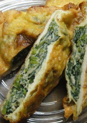 油揚げポパイのトースター焼き♪-レシピのメイン写真