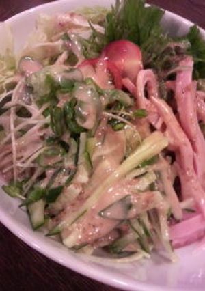 やみつき☆簡単すぎるラーメンサラダ-レシピのメイン写真