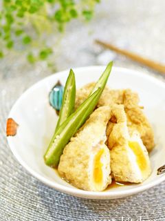 卵の巾着煮-レシピのメイン写真